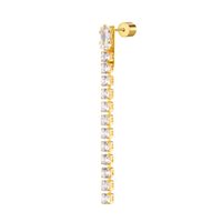 Mono orecchino Marlù Donna Sparkles in Acciaio Zirconia 31OR0005G-W - 31OR0005G-W